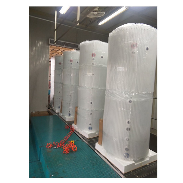 5000 10000 liter SUS304 / 316 melegvíztartály rozsdamentes acél víztároló tartály ára 