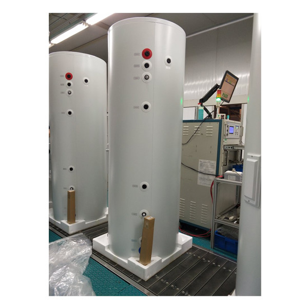 Függőleges üvegszálerősítésű vízszűrő tartály FRP nyomástartály 