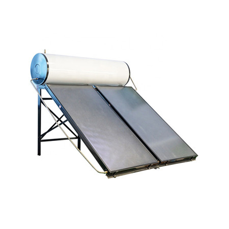 Osztott napenergia vízmelegítő rendszer hőcsővel / lapos lemezzel / U cső napkollektorral