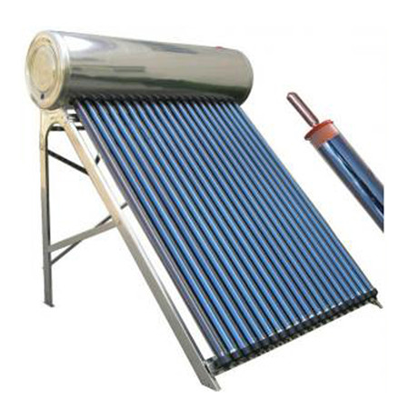Családi felhasználásra kiváló minőségű kiürített cső alacsony nyomású napenergiával működő melegvíz-melegítő
