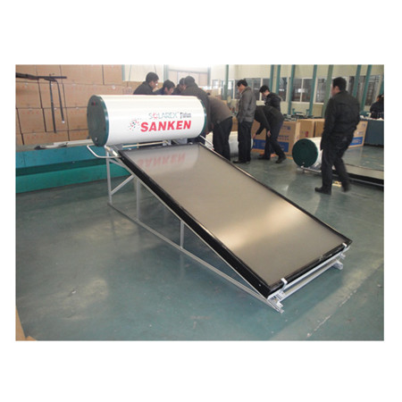 Kínai minősített gyári napenergia-rendszer projekt Mainfold vákuumcsövek különböző típusú pótalkatrészekkel Tartó víztartályos vízmelegítő