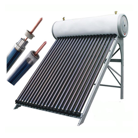Rozsdamentes acél kompakt nyomású hőcső napenergia vízmelegítő napkollektoros vákuumcsövek napelemes pótalkatrészek biztonsági melegítő munkaállomás
